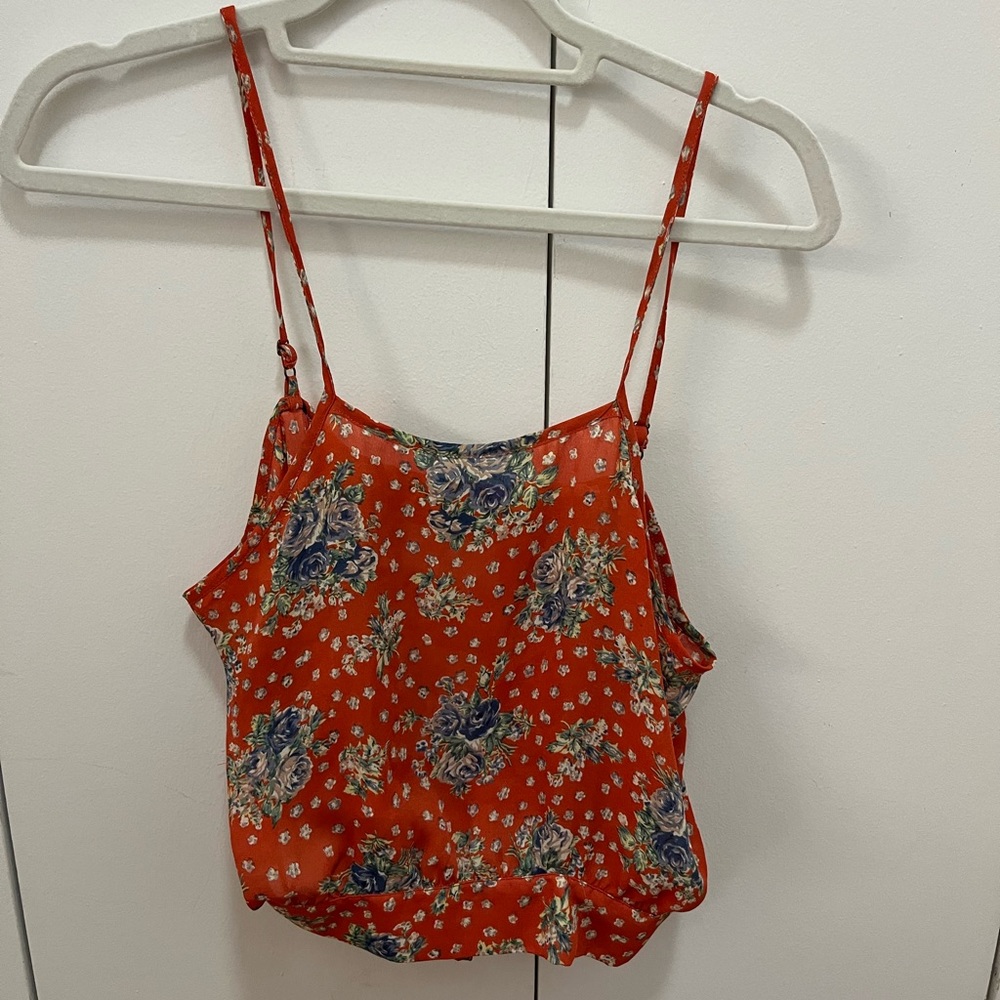 Floral Crop Top